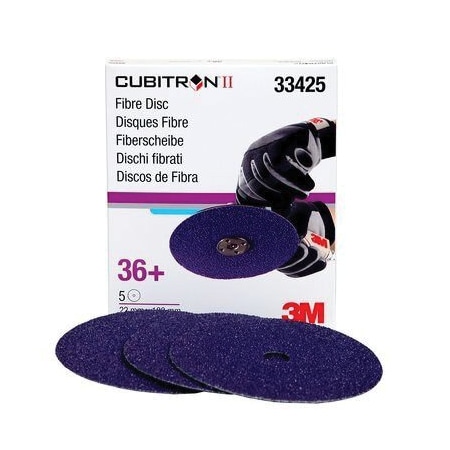 3M Fibre Disc 7X7/8 36, 5PK 7100033178